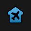 aircraft garage icon