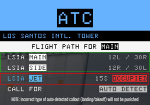 atc airport menu