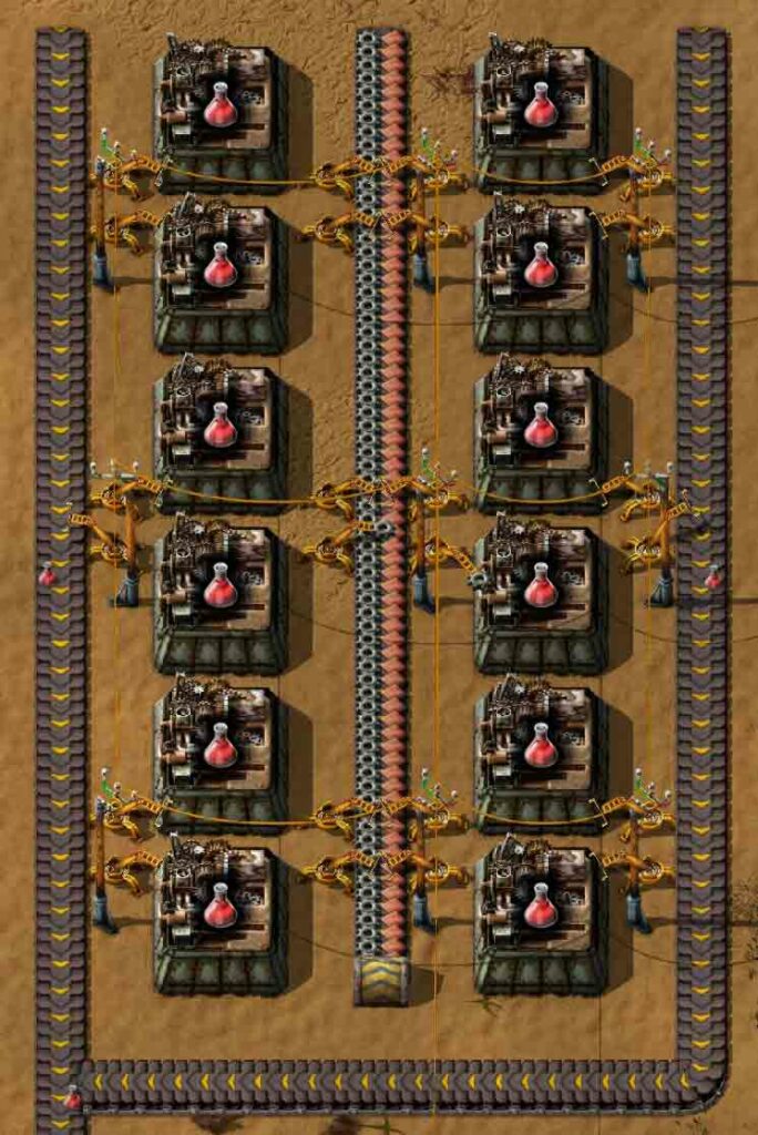 medium red science factorio