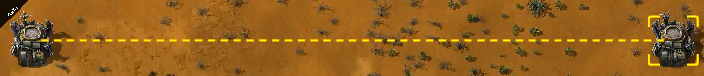 Factorio Drones Roboport Connected