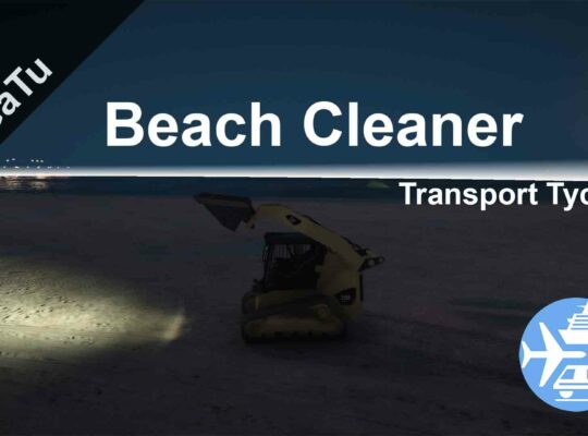 beach cleaner transport tycoon