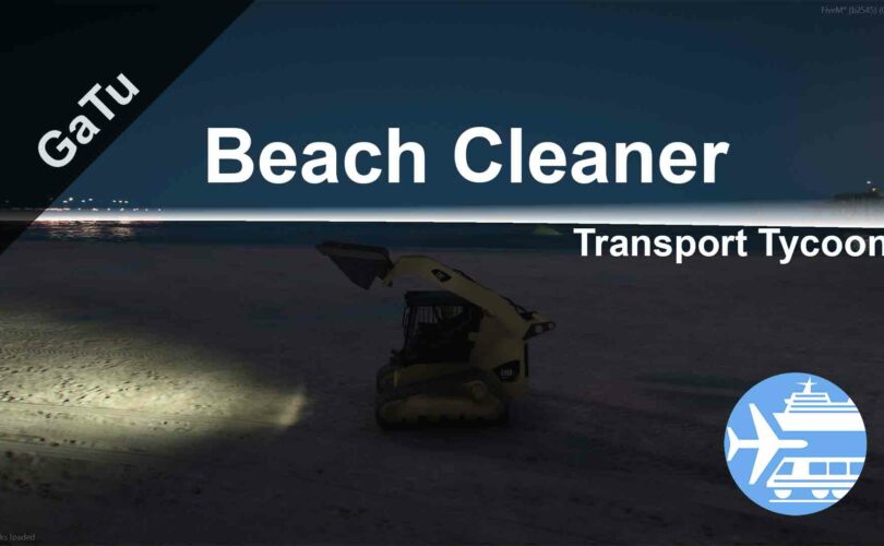 beach cleaner transport tycoon