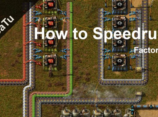how to speedrun factorio