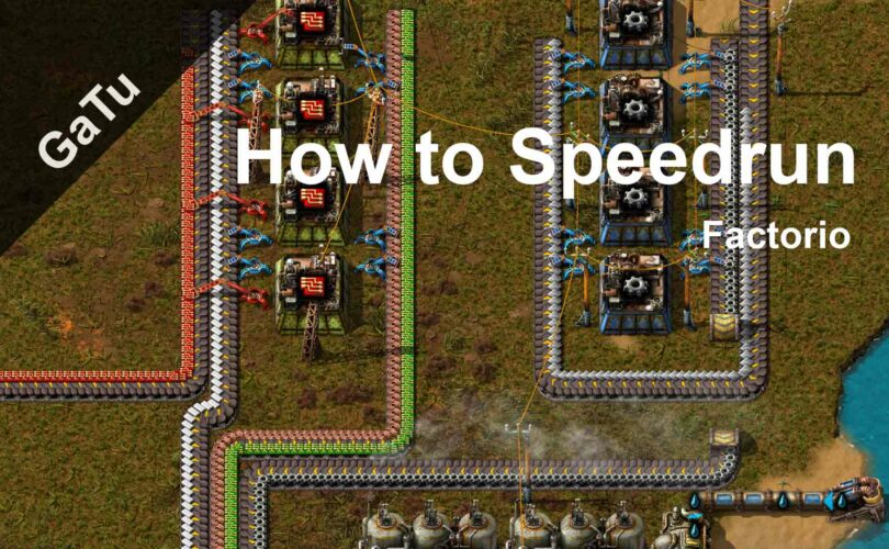 how to speedrun factorio