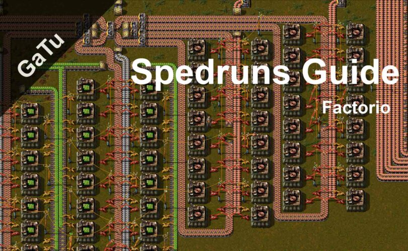 Factorio speedrun гайд