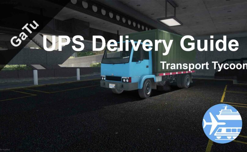 ups delivery transport tycoon